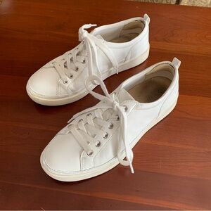👟Vionic Women's Leather Sneakers. 39/8.5 med. Croc detail.